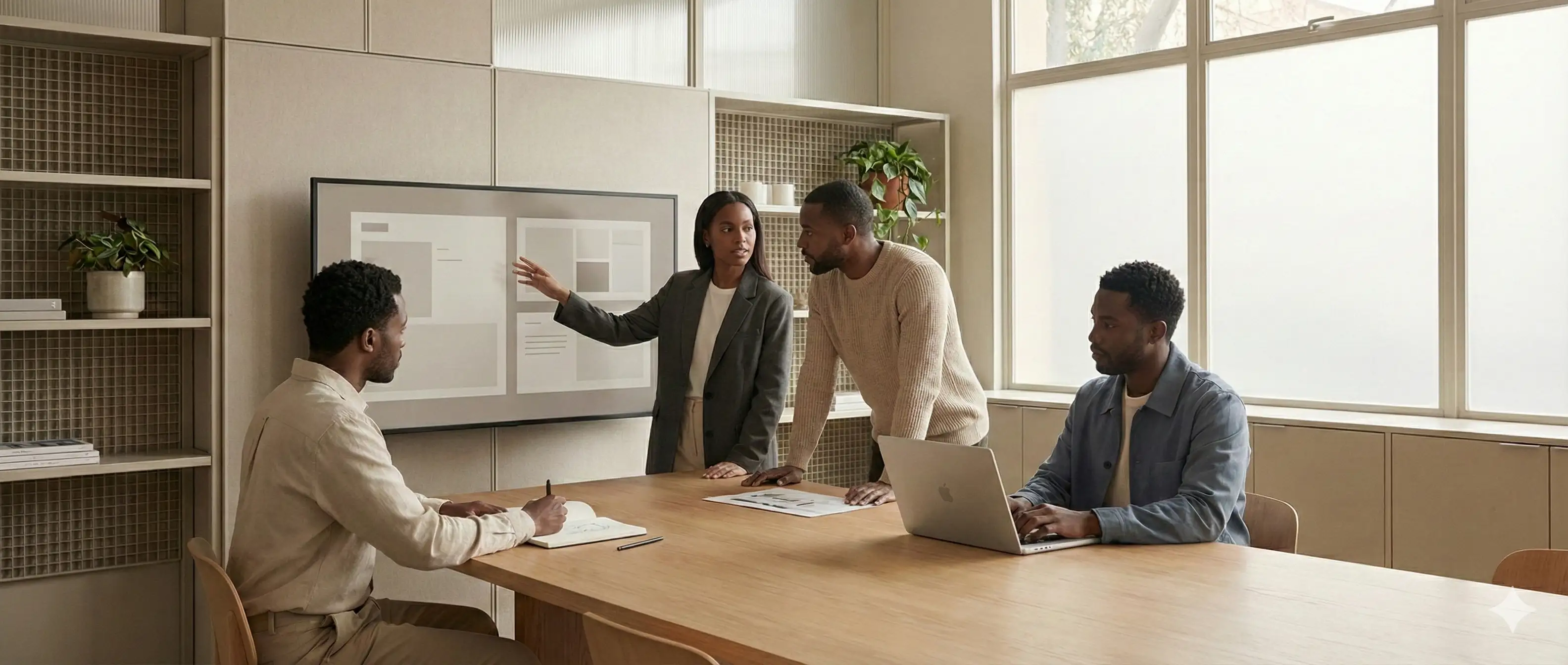 Team collaboration at USL Studio